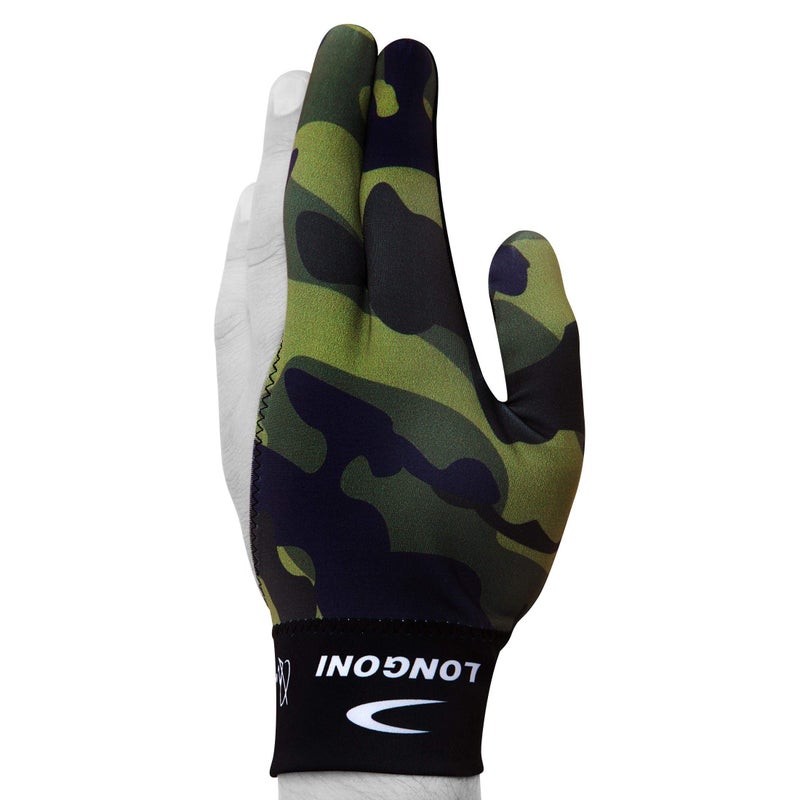 LONGONI Billiard POOL CUE GLOVE Fancy Military 1 for Left hand - Image 2